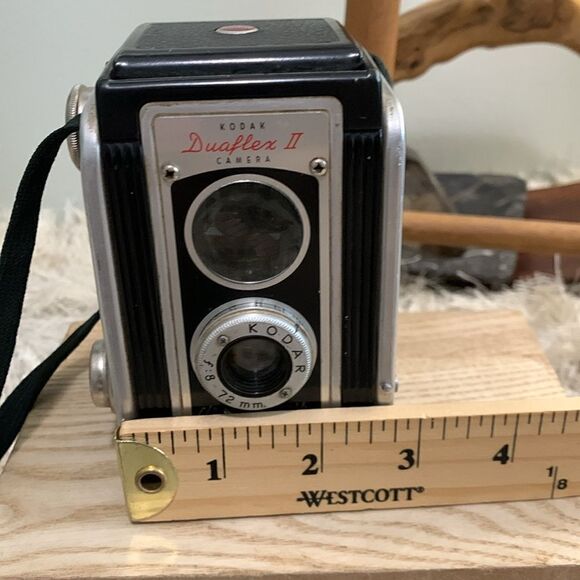 Vintage Eastman Kodak Duaflex II Camera Not Original Strap - Picture 15 of 16